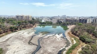 katraj lake marathi news, katraj lake dry marathi news