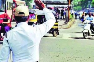 mumbai traffic police marathi news