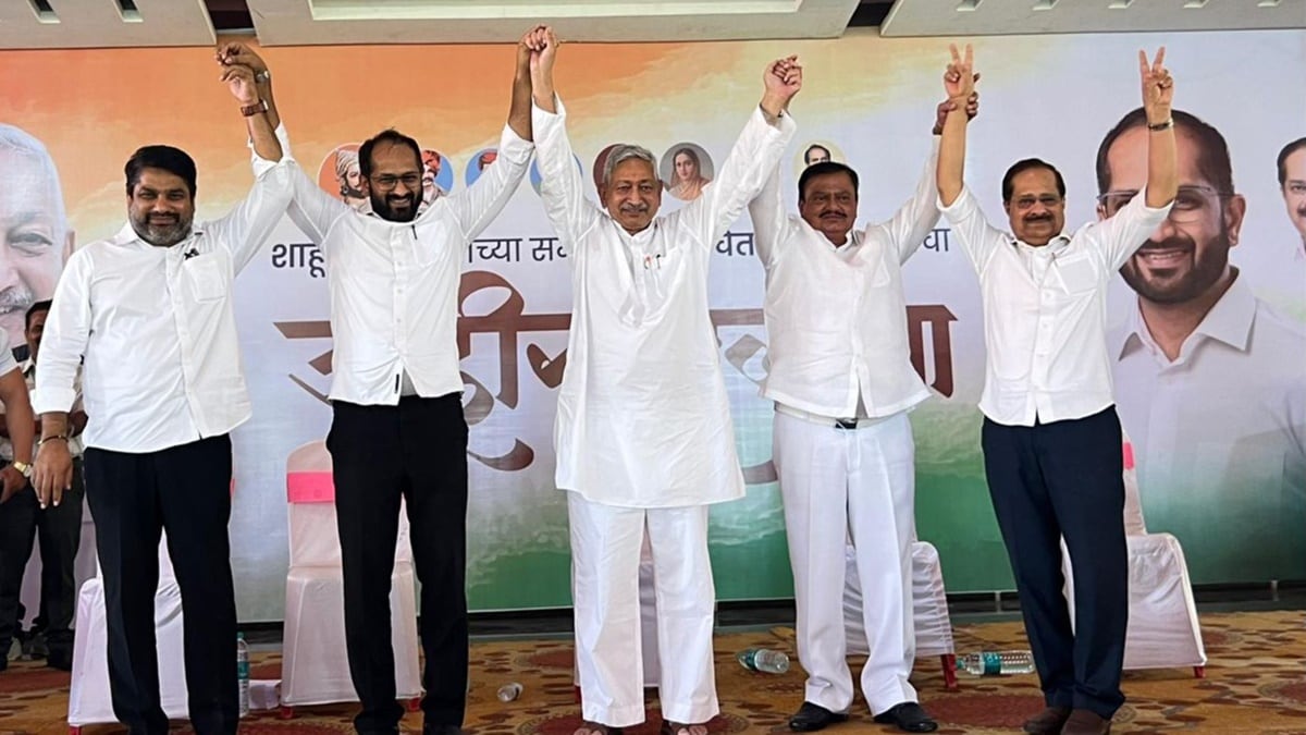 चेतन नरकेंचं ठरलं; शाहू महाराजांना पाठिंबा, प्रचाराला सुरुवात in