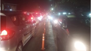 dombivli traffic jam marathi news