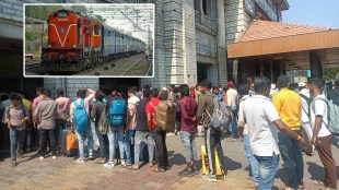 pune trains marathi news, trains north india crowd marathi news