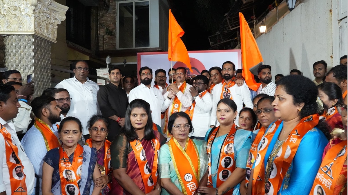kalyan loksabha marathi news, 7 former corporators joined shivsena kalyan marathi news