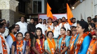 kalyan loksabha marathi news, 7 former corporators joined shivsena kalyan marathi news