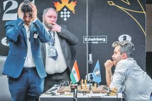 chess candidates 2024 nepomniachtchi beats vidit gujrathi