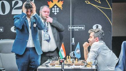 chess candidates 2024 nepomniachtchi beats vidit gujrathi