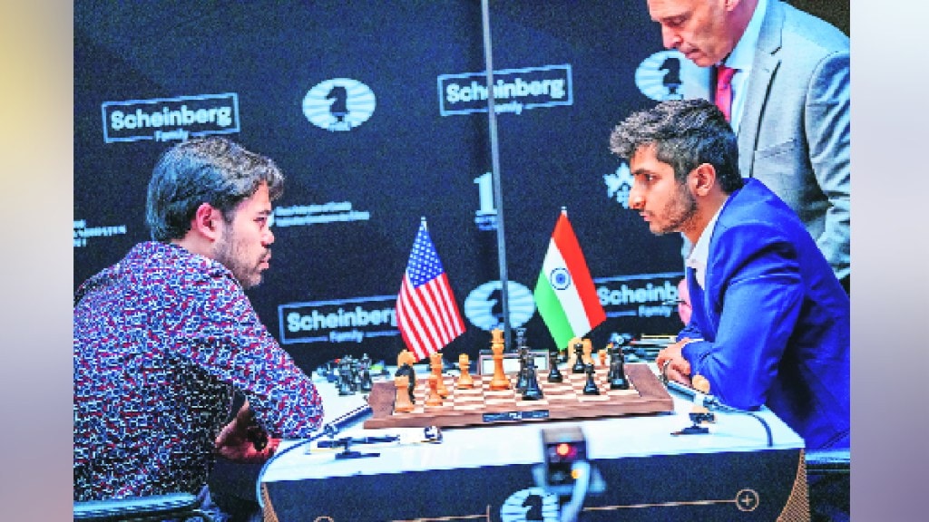 Vidit Gujarathi defeated Hikaru Nakamura in the Chess Candidates competition sport news
