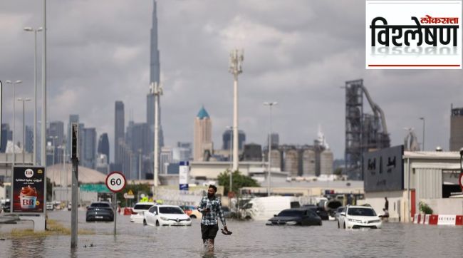 dubai flood effect