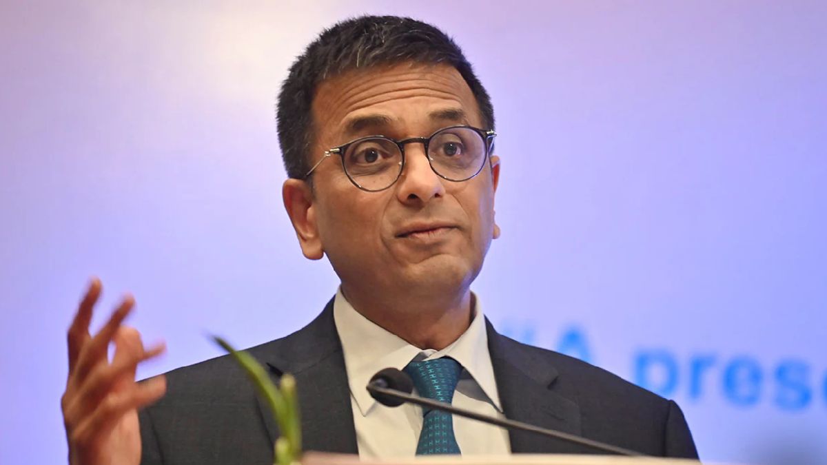 dy chandrachud Write Letter to Center