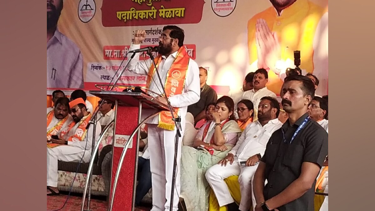 Chief Minister Eknath Shinde, Criticizes India Alliance, Leaderless and Agenda less india alliance, buldhana lok sabha seat, lok sabha 2024, election 2024, eknath shinde shivena, election campaign, prataprao jadhav, marathi news, politics news,