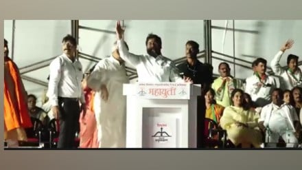 Eknath Shinde, narendra Modi, narendra Modi pm till 2034, Opposition, Spreading Misleading Propaganda, ekanth shinde praises narendra modi, ekanth shinde criticses maha vikas agahdi, washim lok sabha seat, lok sabha 2024,