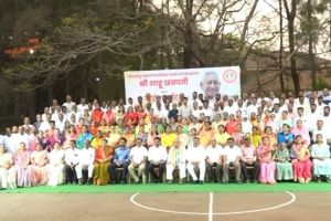 220 former corporators of Kolhapur with the support of Shrimant Shahu Maharaj Chhatrapati