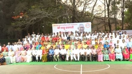 220 former corporators of Kolhapur with the support of Shrimant Shahu Maharaj Chhatrapati