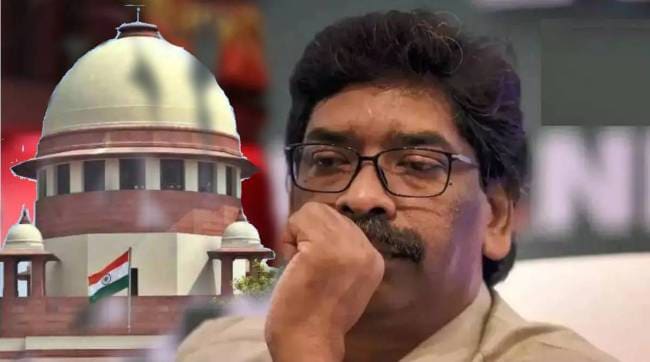 EX Jharkhand CM Hemant Soren Moves sc for bail