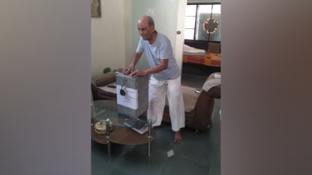 Home Voting for Elderly and Disabled Voters, Home Voting Facility Initiated, Home Voting nagpur district, lok sabha 2024, lok sabha phase 1, election 2024, election news,