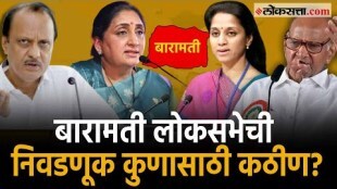 Supriya Sule on Sunetra Pawar in Baramati