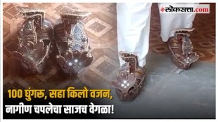 A unique hobby of the Changdev Danve of Pandharpur is to use Nagin Chappal