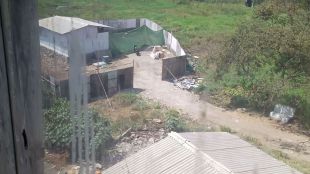 illegal construction in green zone near Kopar railway station in Dombivli