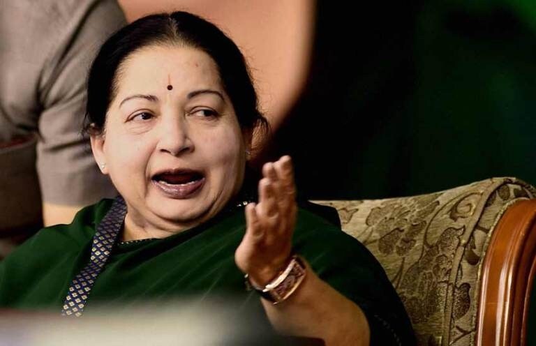 j jayalalitha