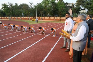 Dombivali K V Pendharkar College Sports Complex Inaugurated Retired Justice Hemant Gokhale