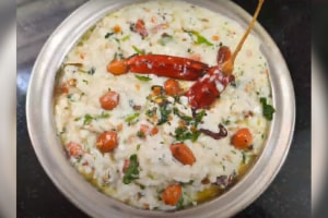 how to make Chilled and tasty Dahi Pohe recipe