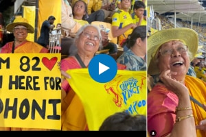 82 year old CSK fan's tribute post for MS Dhoni wins internet