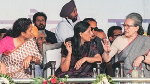 sunita kejriwal kalpana soren and sonia gandhi present in india bloc maharally