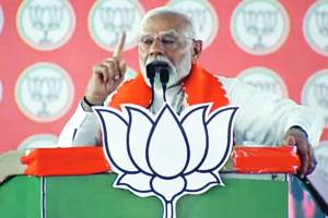 Prime Minister Narendra Modi slams congress over development