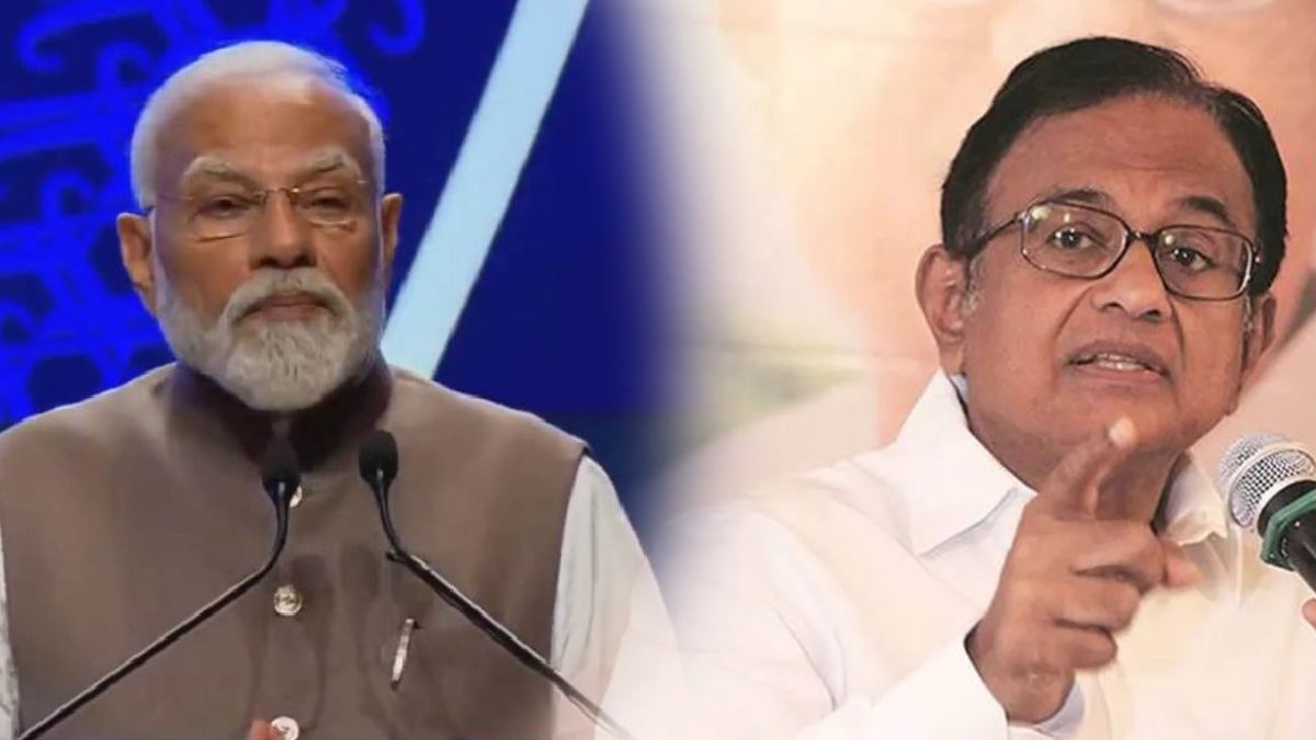 narendra modi p chidambaram