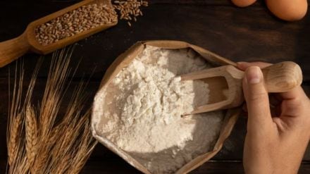 how to check purity of wheat flour