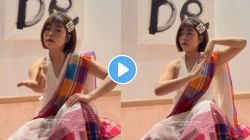 कोरियन तरुणी भारतीय नृत्यावर थिरकली! तिचे शास्त्रीय नृत्य पाहून तुम्हीही व्हाल अवाक्