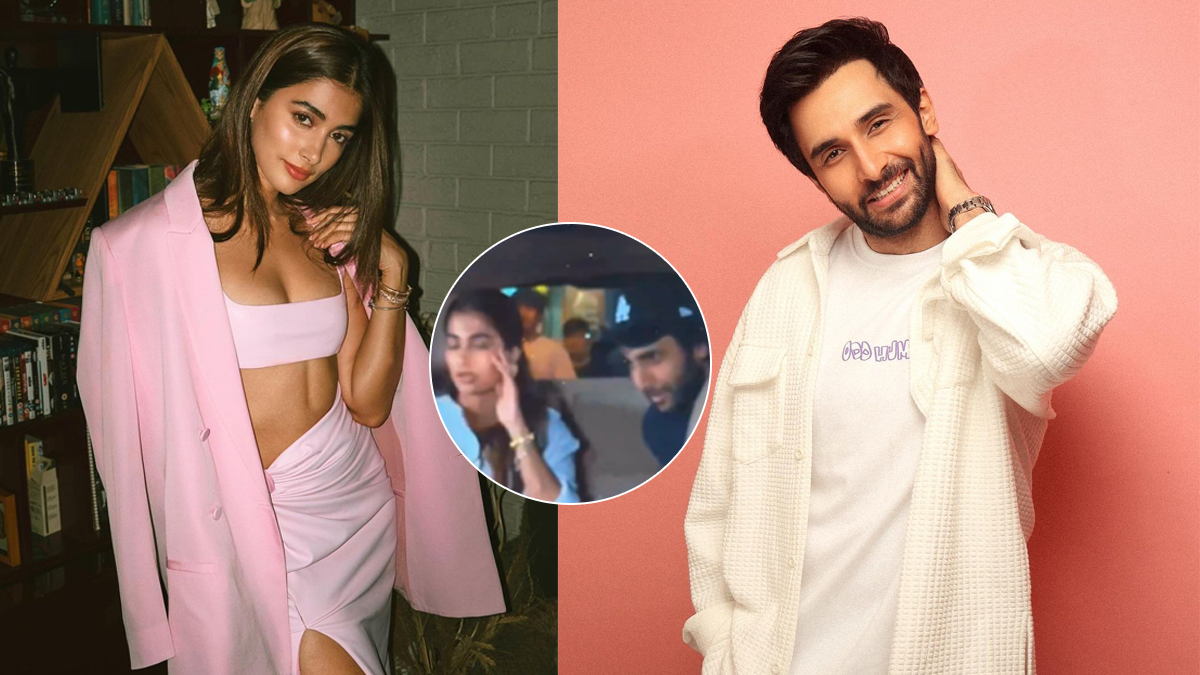 Pooja hegde and rumoured boyfriend rohan mehra spotted together video viral  | पूजा हेगडे रोहन मेहराला करतेय डेट? अभिनेत्रीचा कथित बॉयफ्रेंडबरोबरचा  व्हिडीओ व्हायरल