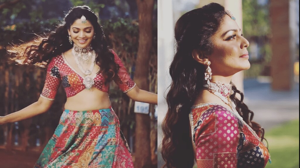 Pooja sawant shared her mehendi look on social media video viral