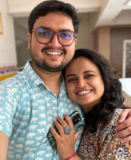 prathamesh laghate shares special post for wife mugdha vaishampayan