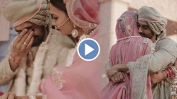 VIDEO: नवरीची मंडपात एंट्री होताच नवरदेवाला अश्रू अनावर; क्रिती खरबंदा-पुलकित सम्राट यांच्या लग्नातील व्हिडीओची चर्चा