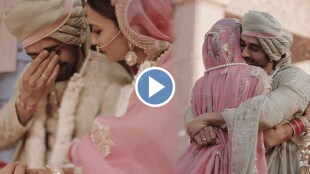 Pulkit samrat kriti kharbanda gets emotional in wedding rituals video viral