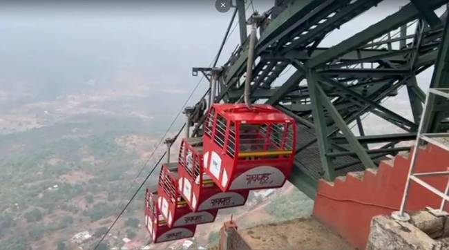 raigad fort, Raigad Ropeway, 4th Trolley, tourist