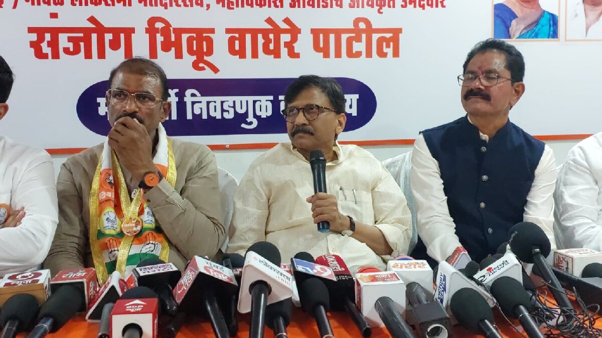 Sanjay raut, ajit pawar, Sanjay raut criticize ajit pawar, shrirang barne campaign, ajit pawar shrirang barne campaign, parth pawar, ncp ajit pawar, shivsena uddhav Thackeray, mahayuti, maha vikas aghadi, lok sabha 2024, election 2024,