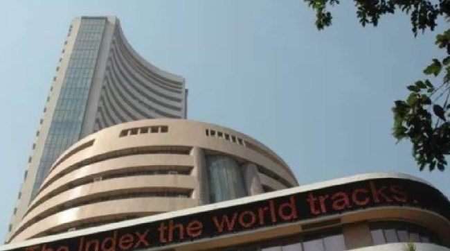 On the strength of PSU banks the Sensex reached the level of 486 points