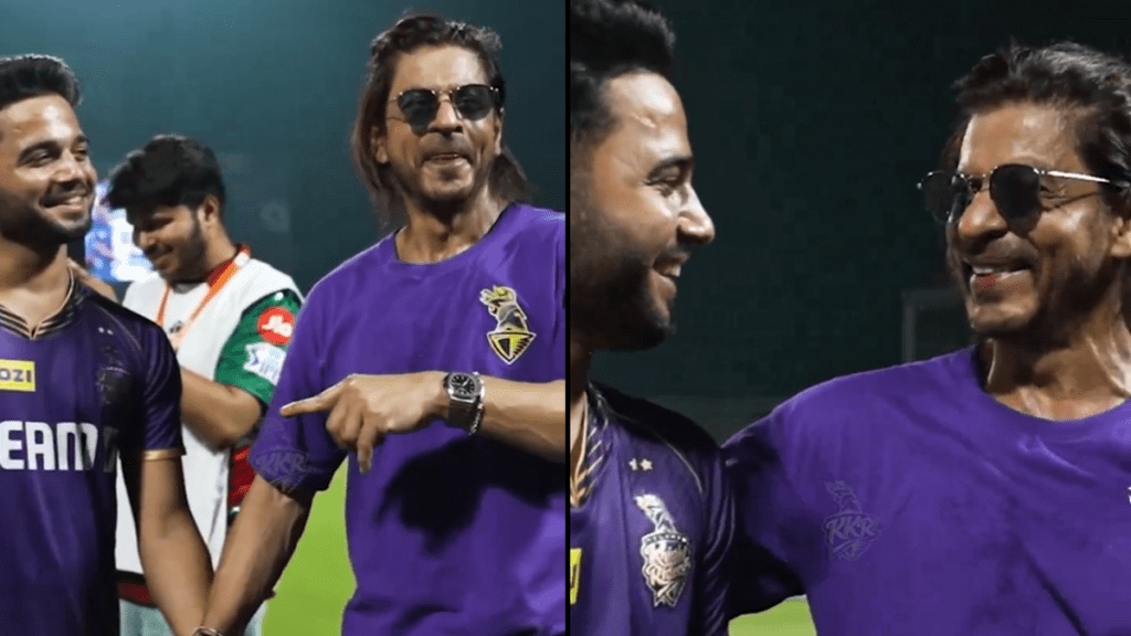 Shah Rukh Khan liked Kolkata Knight Riders cricketer Suyash Sharma hairstyle video viral