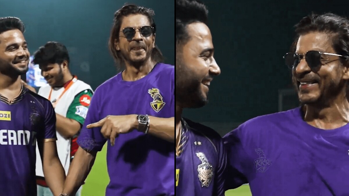 Shah Rukh Khan liked Kolkata Knight Riders cricketer Suyash Sharma hairstyle video viral