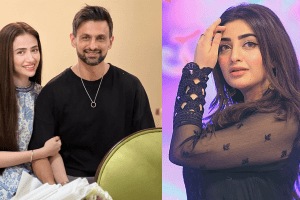 shoaib malik sent flirting messages to pakistani actress Nawal Saeed after his marriage with Sana Javed