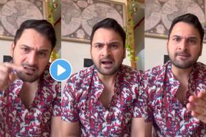 marathi actors Siddharth Chandekar shared funny video