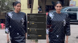 Sonam Kapoor trolled in black dress by netizens in social media