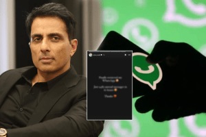 Sonu Sood WhatsApp retrieved after blocked for 61 hours shared posts on social media