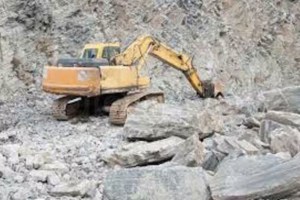 illegal quarry operator in panvel