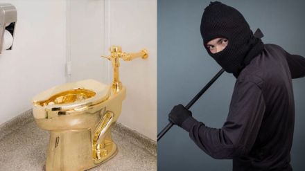 thief stole 50 crore gold toilet