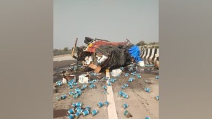 buldhana, Fatal Accident, Samruddhi Highway, One Dead Three Injured, near dusarbid, sindkhed raja taluka, accident on samruddhi mahamarg, accident buldhana samrudhhi