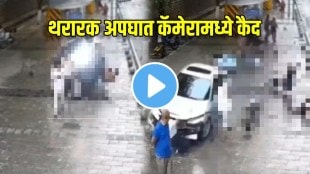 uncontrollable speeding-car hits 4 people shocking road accident video goes viral dangerous live accident