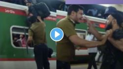 VIDEO: रेल्वे प्रवाशांनी खचाखच भरली, छतावर चढू लागले प्रवासी; नंतर पोलिसांनी केलं असं काही की तुम्हीही कराल कौतुक!