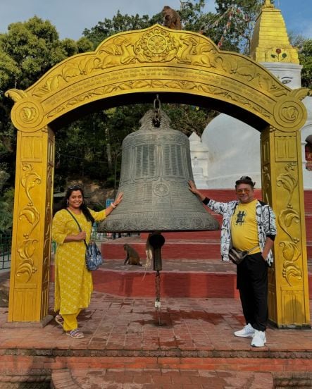 नेपाळचे फोटो चेतनाने सोशल मीडियावर शेअर केले आहेत.
